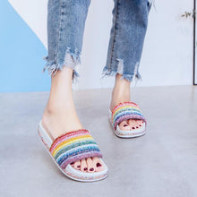 Load image into Gallery viewer, Rainbow Slipper
