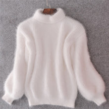 Load image into Gallery viewer, Cashmere Loose Solid Color Knit Sweater

