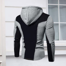 Load image into Gallery viewer, Mens Fleece Jackets Contrast Hoodies
