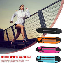 Load image into Gallery viewer, WATERPROOF RUNNING WAIST BELT BAG
