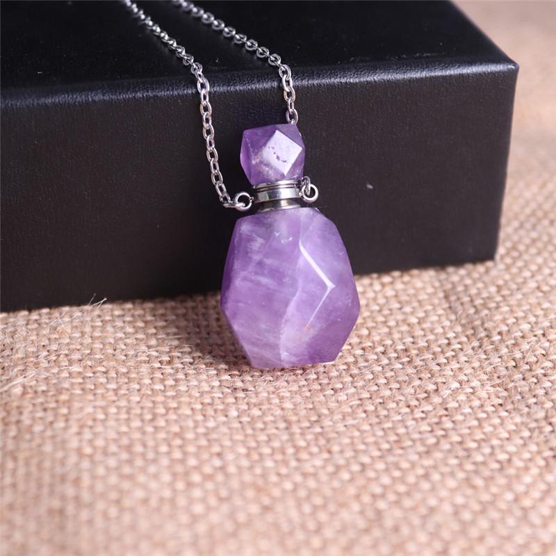 Crystal Perfume Diffuser Necklace