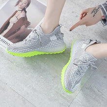 Load image into Gallery viewer, Net Surface Breathable Lace-Up Yeezy Sneakers
