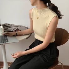 Load image into Gallery viewer, Sleeveless Knit Tank Top
