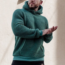 Load image into Gallery viewer, Hooded Men&#39;s Wool Sweatshirt
