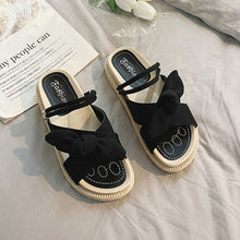 Load image into Gallery viewer, Elegant Bow Sandals with Platform Soles for Women
