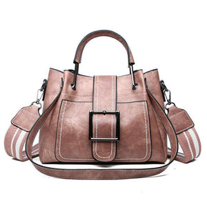 new Korean archaistic bucket bag