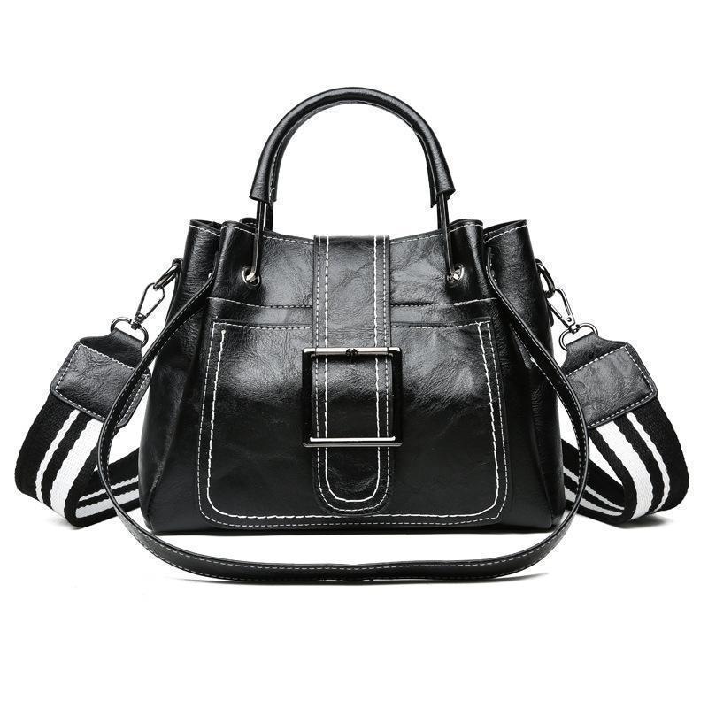 new Korean archaistic bucket bag