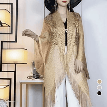 Load image into Gallery viewer, Fringe Shawl with Sunscreen
