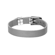 Load image into Gallery viewer, Women Stainless Steel Mesh Set Charm Bracelet
