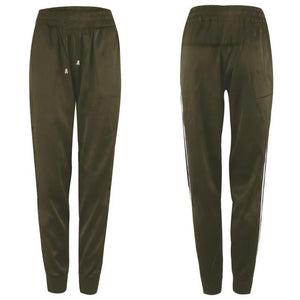 Women Joggers Casual Loose Side Striped Long Pants