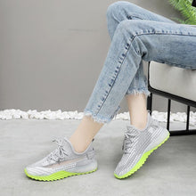 Load image into Gallery viewer, Net Surface Breathable Lace-Up Yeezy Sneakers
