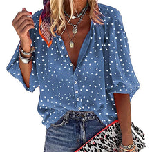 Load image into Gallery viewer, Polka Dot Chiffon Shirt
