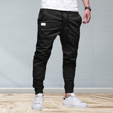 Load image into Gallery viewer, Solid Color Drawstring Casual Pants
