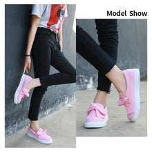 Load image into Gallery viewer, Female Summer Bow Canvas Shoes
