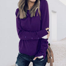 Load image into Gallery viewer, Buttoned Sleeve Sweatshirt
