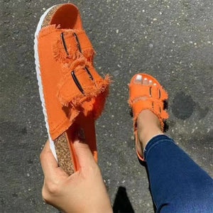 Summer Denim Casual Sandals