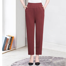 Load image into Gallery viewer, High Waist Cropped Trousers
