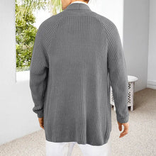 Load image into Gallery viewer, Men&#39;s Simple Pocket Cardigan

