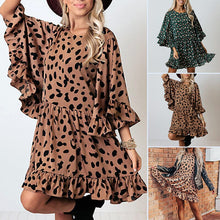 Load image into Gallery viewer, Printed Doll Sleeve Dress
