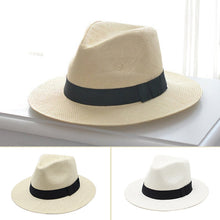 Load image into Gallery viewer, Adjustable Classic Panama Hat
