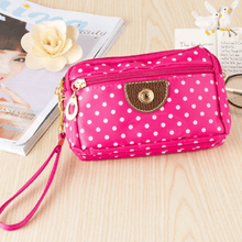 Load image into Gallery viewer, Ladies Coin Multilayer Mini Canvas Bag
