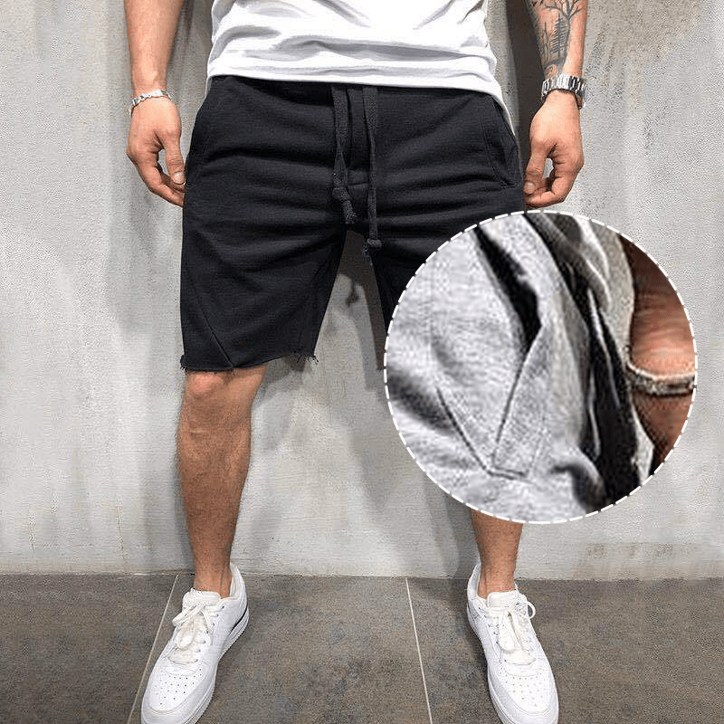 Solid Color Breathable Summer Sports Shorts
