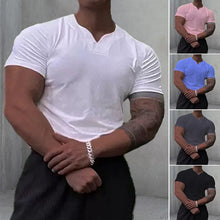 Load image into Gallery viewer, Muscle V-Neck T-Shirt
