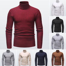 Load image into Gallery viewer, Knitted Men&#39;s Turtleneck
