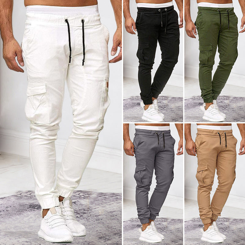 Lace-up Casual Trousers