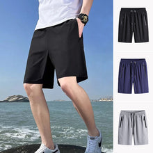 Load image into Gallery viewer, Men&#39;s Plus Size Ice Silk Stretch Shorts
