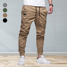 Load image into Gallery viewer, Solid Color Drawstring Casual Pants

