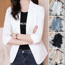 Load image into Gallery viewer, Slimming Suit Jacket In Tencel
