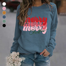 Load image into Gallery viewer, Letter Print Sweatshirt
