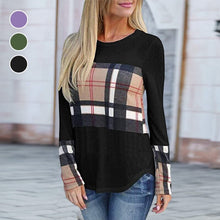 Load image into Gallery viewer, Contrast Panel Long Sleeve T-Shirt
