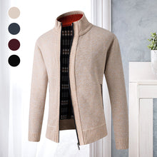 Load image into Gallery viewer, Cardigan Long Sleeve Knit Sports Sweater
