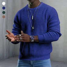 Load image into Gallery viewer, Long Sleeve Crew Neck Pullover Sweater
