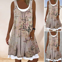 Load image into Gallery viewer, Sleeveless Digital Print Dress

