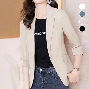 Slimming Suit Jacket In Tencel