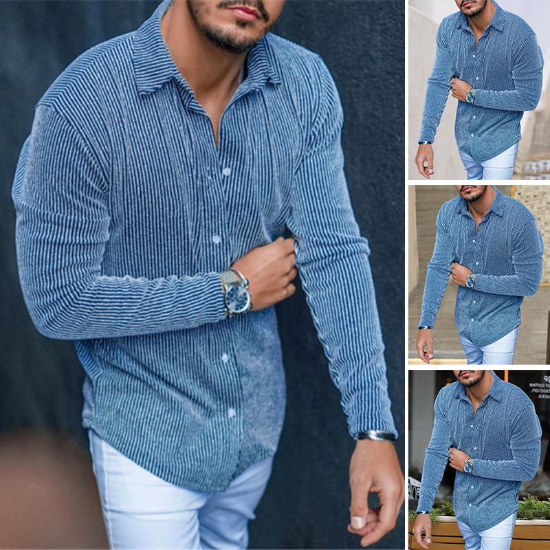 Slim Fit Lapel Shirt