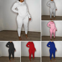 Load image into Gallery viewer, Casual Drawstring Pantsuits Two-piece Set
