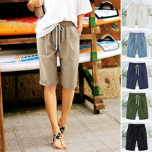 Load image into Gallery viewer, Elastic Waist Casual Comfy Summer Shorts
