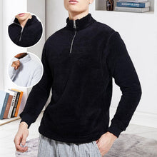 Load image into Gallery viewer, Mens Fuzzy Sherpa Pullover Long Sleeve Fleece Sweatshirts
