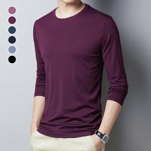 Crew Neck Bottoming Long Sleeve T-shirt