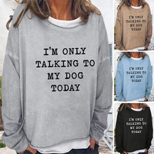 Load image into Gallery viewer, Letter Print Loose T-Shirt
