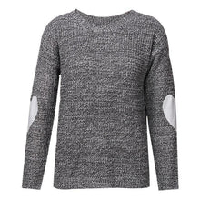 Load image into Gallery viewer, Women Casual Heart Long Sleeve Jumper Knitted Sweater
