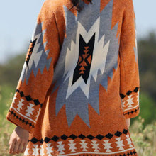 Load image into Gallery viewer, Halloween Multi-color Patterned Knit Cardigan
