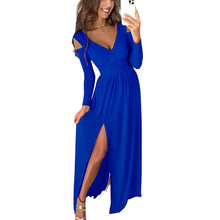 Load image into Gallery viewer, Long Sleeve V-Neck Dress
