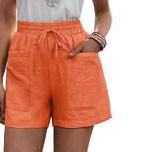 Load image into Gallery viewer, Loose Linen Lounge Shorts
