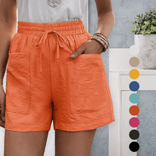 Load image into Gallery viewer, Loose Linen Lounge Shorts
