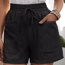 Load image into Gallery viewer, Loose Linen Lounge Shorts
